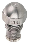 1/4BSPT dimmunstycke 0,3-1,5 mm hål rostfritt stål finfördelande spray vatten dimma anti-dropp dimmunstycke för kylning befuktning