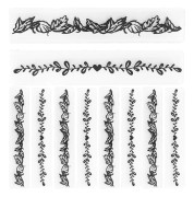 10 Plastiska Präglingsmappar Stämplingsformar DIY Korttillverkning Scrapbooking Pappershantverktyg