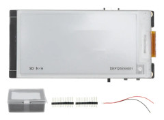 E-pappersdisplaymodul 296x152 E Ink-skärm med minneskortplats Strömbrytare Anpassad knapp