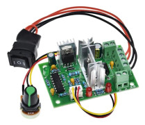 Industriell PWM Direkt Motorvarvtalsregulator 10V 30V 120W Kapacitet
