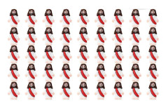 Jesus Leksak Påsk Originaldesign Mini Gummi Jesus Figurin B