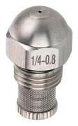 1/4BSPT dimmunstycke 0,3-1,5 mm hål rostfritt stål finfördelande spray vatten dimma anti-dropp dimmunstycke för kylning befuktning