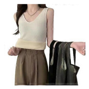 Dam Termisk Fodrad Underkläder Toppar Cami Tank Top Väst (style318)