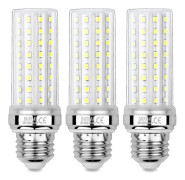 3st 20w LED Majslampor, 150w Ekvivalent Lampa, 6000k Kallvit, E27 Edison Skruvlampor
