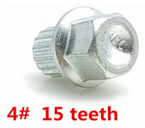 1 st Ny Stöldskydd Hjulbult Mutter Nyckel Adapter #0 till #9 för VW Golf Tourer Passat för Audi A4 A6 A8 TT 8D0 601 139F~00484