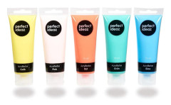 5 st 75 ml pastellkritfärg, multi set,