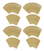 Mångsidiga Självförslutande Naturliga Papperskuvert Presentinslagningspåsar för Festgåvor och Växtkärnor Förvaring Flerfärgade (LGL) 200PCS