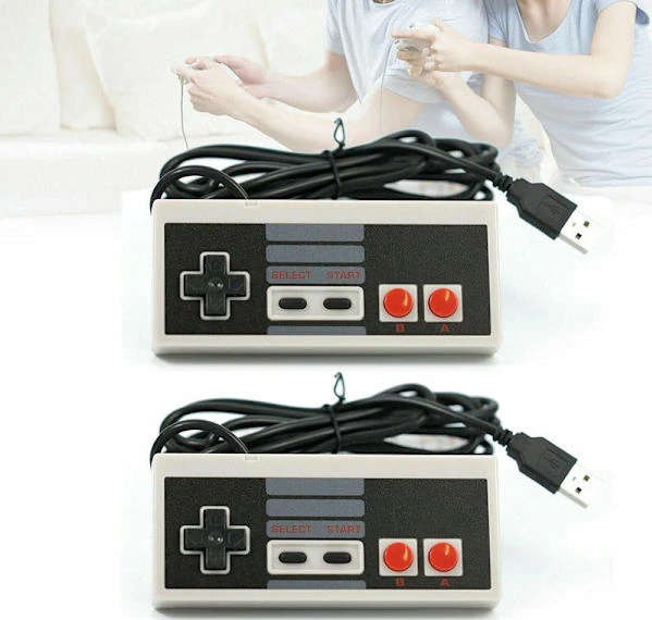 2-pack NES Classic-kontroller för Nintendo Classic Mini Edition, Klassisk