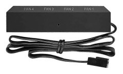 4/10-Port Fläkthubb 3-pin och 4-pin PWM Fläkt Expansionssplitter Kabelhantering