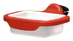 Dip Clip | En såshållare för ketchup och dippsåser för bilen. Som setts på Shark Tank (2-pack, Röd)
