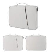 Tablettfodral Fodral Skyddsväska USB-kabelförvaring för iPad Ljusgrå