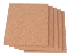 5 st Högdensitets Träsnideriblock DIY Gummistämpelfästen