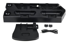 PS4 Slim Pro VR Portabel 3-i-1 Laddningsdockningsstation