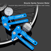 Cykelspänningsmätare Cykelhjul Ekrar Kontroll Hög precision - Perfekt blue