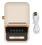 WP9520 Etikettmaskin utan bläck Bluetooth Auto Recognize Termisk Etikettmaskin med 40x30mm Vitt Etikettpapper för IOS för Android
