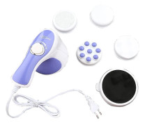 5 Huvuden Spin Kroppsmassagerare Relax Spin Tone Bantning Gå Ner i Vikt Bränna Fett Helkroppsmassageapparat
