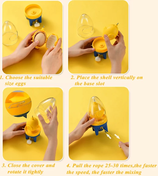 Blender Äggula Albumen Mixer