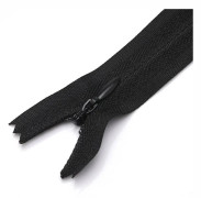 5 st färg osynlig 3 plagg nylon dragkedja kudde dyna kjol byxor sida stängd svans tyg dragkedja 1# Black Net length 24cm