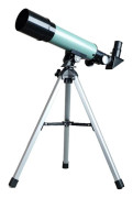 Teleskop 36050 Astronomisk Nybörjare, Zoom 360/50 mm Refraktor Spotting (Cyan)