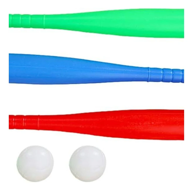 Barnens basebollträ, plastträ och bollset, kombination KLB