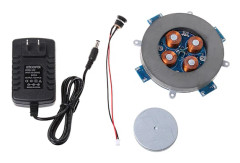 Magnetisk Levitation Maskin Kärna DIY Kit Magnetisk Levitation Modul Med LED-lampa