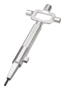 Cl Universale De Rparation De Serrure, Outil De Serrurier Multi - Usage Cylindrique Jauge Came
