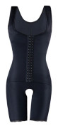 3 RADS Krokar Viktminskningskompressionsbälte Midjetränare Butt Lifter Postpartum Öppen Butt Body Shaper Svart L