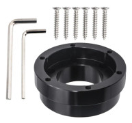 Aluminiumrattadapterplatta för G29 G920 G923 13/14in 70mm PCD Racing Car Game Modifieringsspel Byt ut del