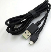 USB-laddningskabel för Razer Basilisk Viper Ultimate Naga V2 Pro trådlös mus Black