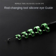 14/22st Fiskspö Wire Ring Fisklina Guide 14MM 14mm setLuminous