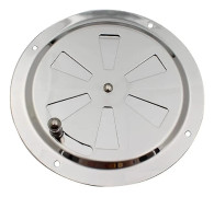 Justerbar ventilationsöppning Rostfritt stål Ventilationsventil Luftintag Runt ventilationsgaller