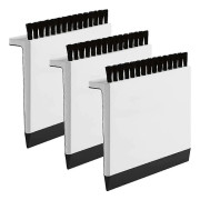 3-pack Multifunktionell Köksho Squeegee Rengörare och Bänkskiva Borste Torkare - För Badrum Dusch Spegel Bil Fönster