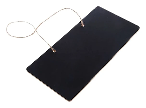2023 2 X Reusable Wall Mount Hanging Mini Chalkboard For Home