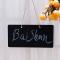 2023 2 X Reusable Wall Mount Hanging Mini Chalkboard For Home