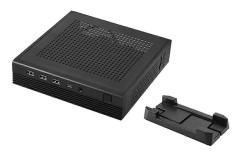 TX06 Mini HTPC ITX Chassi Typec Desktop Bakre Montering Mini Chassi