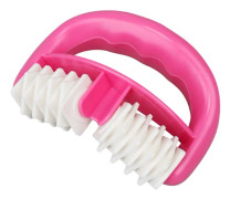1 st Blå D-typ Fett Roller Kontroll Massageapparat Celluliter Ben Mage Nacke Skinkor Snabb Anti Celluliter Ansiktslyft Massage Roller~04147