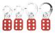 Lockout Tagout Säkerhetsbygel Tagout Bygel Kit 6 Hål Manipuleringssäker Rostskyddsbeläggning Lockout Säkerhetskit