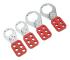 Lockout Tagout Säkerhetsbygel Tagout Bygel Kit 6 Hål Manipuleringssäker Rostskyddsbeläggning Lockout Säkerhetskit