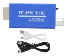 PS1 PS2 till RF-adapter TV RF-signalkonverterare för TV-box Nätverksbox Spelkontroll