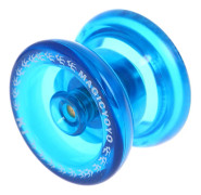 IC Yoyo Classic Baby Toys Professionell Magic Yoyo K1 Spin Aluminium Blå en one size