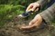  Planterspade bred rf stål Soft Grip