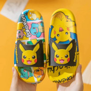 Pokemon Pikachu Barntofflor Ny sommar Tecknad filmtryck Baby PVC-mjuka hemmaskor inomhus badrum Anti-halk Kawaii