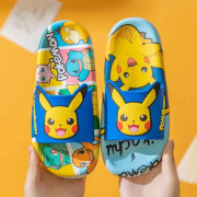 Pokemon Pikachu Barntofflor Ny sommar Tecknad filmtryck Baby PVC-mjuka hemmaskor inomhus badrum Anti-halk Kawaii