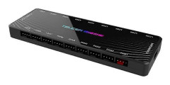 1 till 9 PWM & ARGB Fläkthubb Splitter 4 Pin PWM 3 Pin Adresserbar RGB Adapter Sata Gränssnitt Koncentrator
