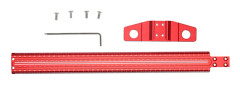 T-Square Ruler Aluminum Alloy Detachable Woodworking Scribe Art Framing Drawing Tool 400mm
