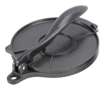 16/20cm Premium Tortillapress Platt Brödbakare Taco Roti Chapati Hälsokost Svart-16cm
