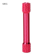 10 st Distanshylsor M3x35mm Anodiserad Aluminiumlegering Intern Gänga Kolumn Spacer för DronePeach