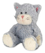 Intelex Warmies Mysig plysch Värmepaket som går att värma i mikrovågsugn Värmbar, gosig mjukleksak Blue Cat