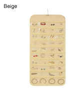 Smyckesväska förvaringspåse BEIGE