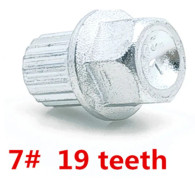 1 st Ny Stöldskydd Hjulbult Mutter Nyckel Adapter #0 till #9 för VW Golf Tourer Passat för Audi A4 A6 A8 TT 8D0 601 139F~00487